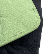 Load image into Gallery viewer, LOUIS VUITTON LV × TM Porte Carte Romy Green TeaM13800 Monogram・Multicolor/Leather

