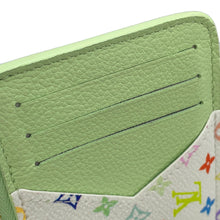 Load image into Gallery viewer, LOUIS VUITTON LV × TM Porte Carte Romy Green TeaM13800 Monogram・Multicolor/Leather
