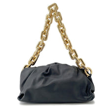 Load image into Gallery viewer, Bottega Veneta The Chain Pouch Shoulder Bag Black620230 Leather
