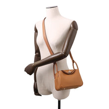 Load image into Gallery viewer, HERMES Lindy Gold Taurillon Clemence Size Mini
