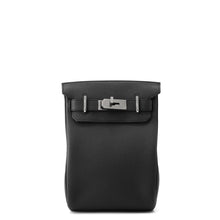 将图像加载到图库查看器中，HERMES Akkad Black Togo Leather Size PM
