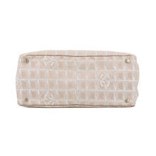 Load image into Gallery viewer, CHANEL New Travel Line Tote Bag BeigeA15991 Nylon Leather Size MM
