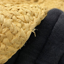 Load image into Gallery viewer, PRADA Logo Crochet Tote Bag Natural2VG105 Raffia
