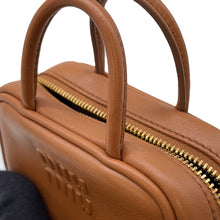 Load image into Gallery viewer, MIUMIU Bow Bag Charm Cognac5NR036 Leather
