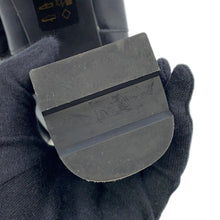 Load image into Gallery viewer, LOUIS VUITTON LV Beaubourg Line EncreBoots Black Leather Shearling Size 38
