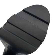 Load image into Gallery viewer, LOUIS VUITTON LV Beaubourg Line EncreBoots Black Leather Shearling Size 38
