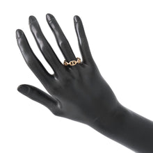 Load image into Gallery viewer, HERMES Chaine d&#39;Ancre Anchene Ring Size PM/55/#15 18K Pink Gold
