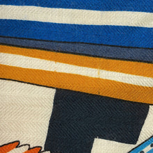 Load image into Gallery viewer, HERMES Giant Square La Selle Imaginaire Imaginary Saddle Size 140 Marron glacé/Blue/Ochre Cashmere70% Silk30%
