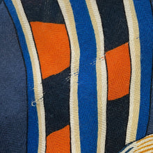 Load image into Gallery viewer, HERMES Giant Square La Selle Imaginaire Imaginary Saddle Size 140 Marron glacé/Blue/Ochre Cashmere70% Silk30%
