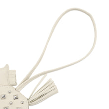 Load image into Gallery viewer, HERMES Robeo Padlock Cool Bag Charm Craie Lambskin Size PM
