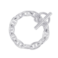 Load image into Gallery viewer, HERMES Chaine d&#39;Ancre Bracelet 12 frames Size GM SV925
