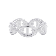 Load image into Gallery viewer, HERMES Chaine d&#39;Ancre Anchene Ring Size PM/53/#13 SV925
