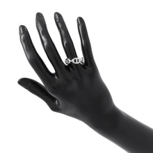 将图像加载到图库查看器中，HERMES Chaine d&#39;Ancre Anchene Ring Size PM/53/#13 SV925
