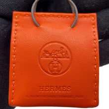 Load image into Gallery viewer, HERMES Sac Orange Feu/Gold Lambskin

