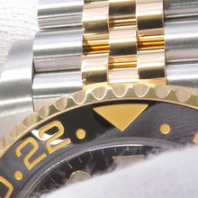 将图像加载到图库查看器中，ROLEX GMT MasterⅡ W40mm Stainless Steel K18YG Black Dial126713GRNR
