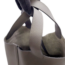 将图像加载到图库查看器中，HERMES Picotin Lock Etain Taurillon Clemence Size PM
