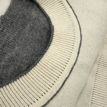 Load image into Gallery viewer, Dior J'Adior 8 Boxy Sweater Size 36 Gray924S55AM009 Cashmere97% Nylon2% Polyurethane1%
