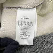 Load image into Gallery viewer, Dior J'Adior 8 Boxy Sweater Size 36 Gray924S55AM009 Cashmere97% Nylon2% Polyurethane1%
