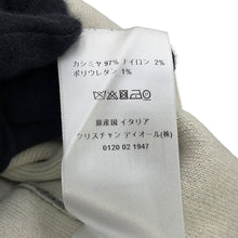 Load image into Gallery viewer, Dior J'Adior 8 Boxy Sweater Size 36 Gray924S55AM009 Cashmere97% Nylon2% Polyurethane1%
