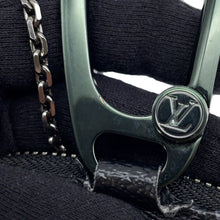 将图像加载到图库查看器中，LOUIS VUITTON Zip Key Ring BlackM62895 Monogram Eclipse
