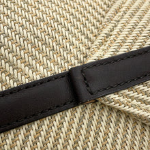 Load image into Gallery viewer, LOEWE Puzzle Fold Tote Beige/BrownA779G50X34 Raffia Calf Leather Size Medium
