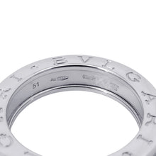 Load image into Gallery viewer, BVLGARI B.Zero1 Ring 1 Band Size 51/#11346566 18K White Gold
