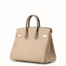 将图像加载到图库查看器中，HERMES Birkin tricolor Trench/Craie/Etoupe Epsom Size 25
