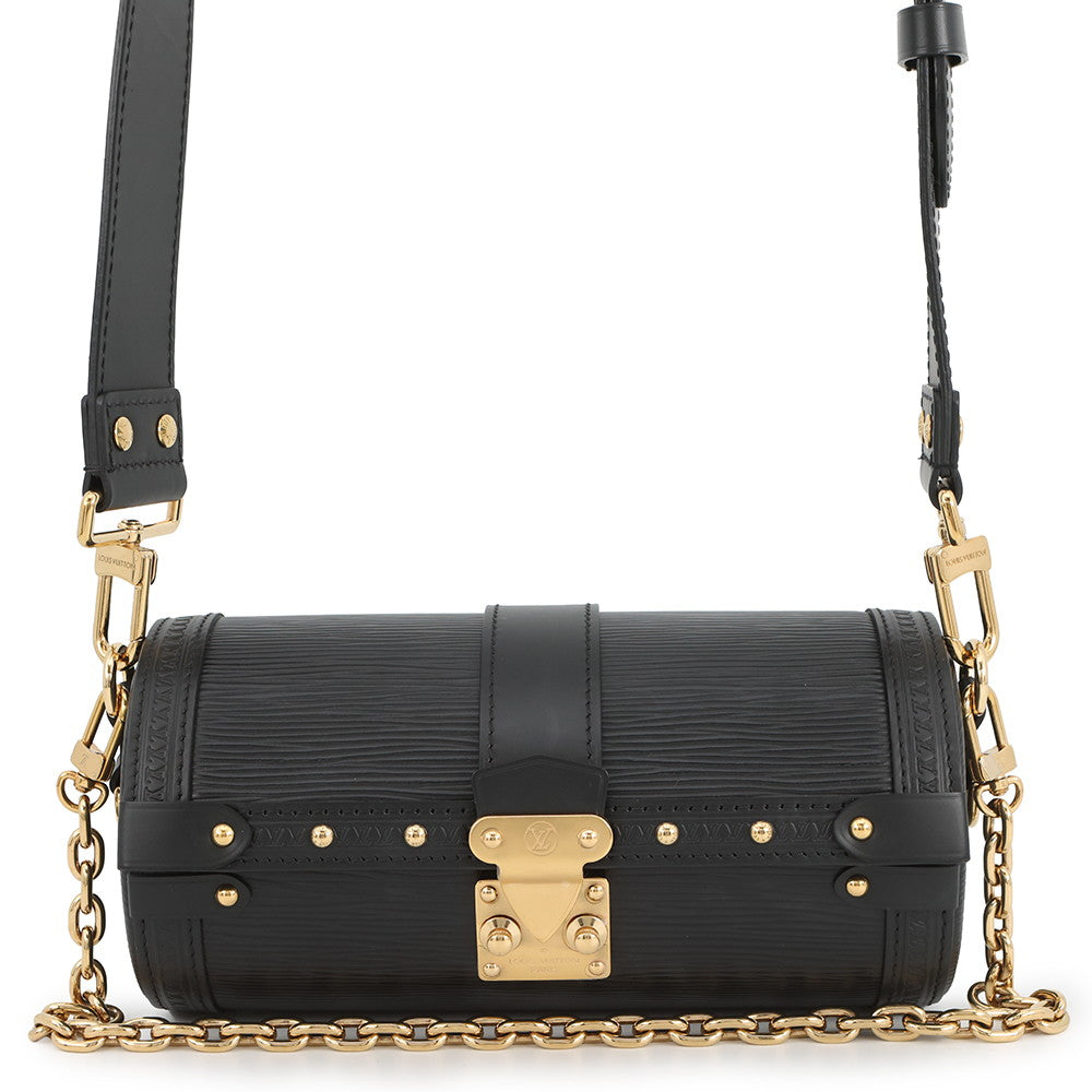 LOUIS VUITTON Papillon Trunk NoirM58655 Epi Leather