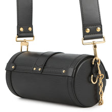 将图像加载到图库查看器中，LOUIS VUITTON Papillon Trunk NoirM58655 Epi Leather
