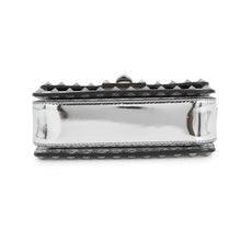 将图像加载到图库查看器中，Valentino Garavani RockStudded Shoulder Bag Silver3W2B0M42QTE Patent Leather
