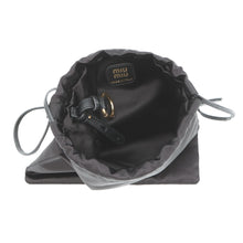Load image into Gallery viewer, MIUMIU Pouch Black5NG003 Nylon Leather
