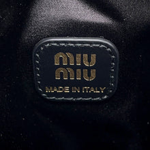 Load image into Gallery viewer, MIUMIU Pouch Black5NG003 Nylon Leather
