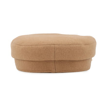 Load image into Gallery viewer, HERMES Vauban Sailor Cap Size 57 CamelH232034N Wool 100%
