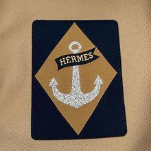 将图像加载到图库查看器中，HERMES Vauban Sailor Cap Size 57 CamelH232034N Wool 100%
