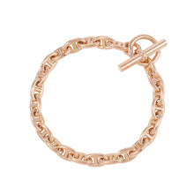 将图像加载到图库查看器中，HERMES Chaine d&#39;Ancre Bracelet 24 frames Size TPM 18K Pink Gold
