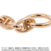 将图像加载到图库查看器中，HERMES Chaine d&#39;Ancre Bracelet 24 frames Size TPM 18K Pink Gold
