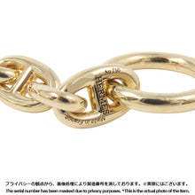 将图像加载到图库查看器中，HERMES Chaine d&#39;Ancre Bracelet 22 frames Size TPM 18K Yellow Gold
