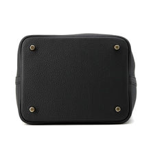 将图像加载到图库查看器中，HERMES Picotin Padlock Black Taurillon Clemence Size MM
