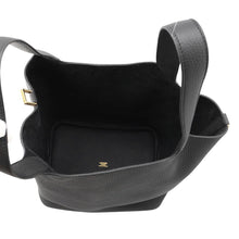 将图像加载到图库查看器中，HERMES Picotin Padlock Black Taurillon Clemence Size MM
