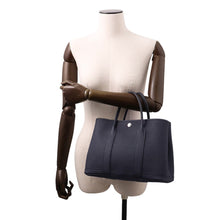 Load image into Gallery viewer, HERMES Garden Party Blue Indigo Negonda Leather Size TPM
