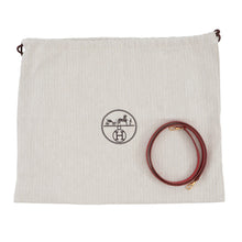 将图像加载到图库查看器中，HERMES Mini Kelly Rouge Vif Courchevel Size 20
