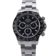 Load image into Gallery viewer, ROLEX Cosmograph Daytona W40mm Stainless Steel Black Dial116500LN
