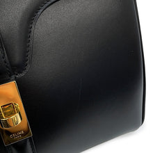 Load image into Gallery viewer, CELINE 16 Saze Black188003 Calf Leather Size Small
