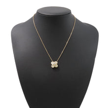 将图像加载到图库查看器中，Van Cleef &amp; Arpels Trefle Necklace Large ModelVCAR58000 18K Yellow Gold
