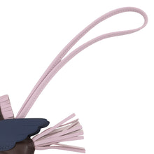 将图像加载到图库查看器中，HERMES Rodeo Pegasus RougeSellier/Blue Saphir/Mauve Sylvestre Lambskin Size PM
