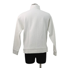 Load image into Gallery viewer, LOUIS VUITTON LVSE Monogram Fleece Tracksuit Jacket Size XS White1AATUL Polyester66% Nylon21% Cotton13%
