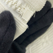 将图像加载到图库查看器中，LOUIS VUITTON LVSE Monogram Fleece Tracksuit Jacket Size XS White1AATUL Polyester66% Nylon21% Cotton13%
