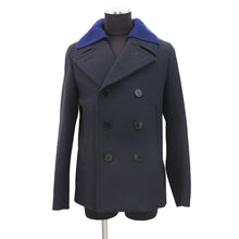 Load image into Gallery viewer, Berluti pea coat Size R48 Navy/Blue Wool 100%
