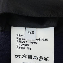 Load image into Gallery viewer, Berluti pea coat Size R48 Navy/Blue Wool 100%
