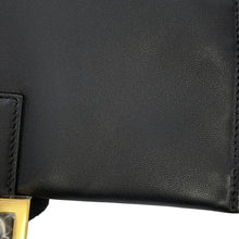 将图像加载到图库查看器中，FENDI Stefano Pilati Collaboration Baguette Shoulder Black8BR822 Nappa Leather
